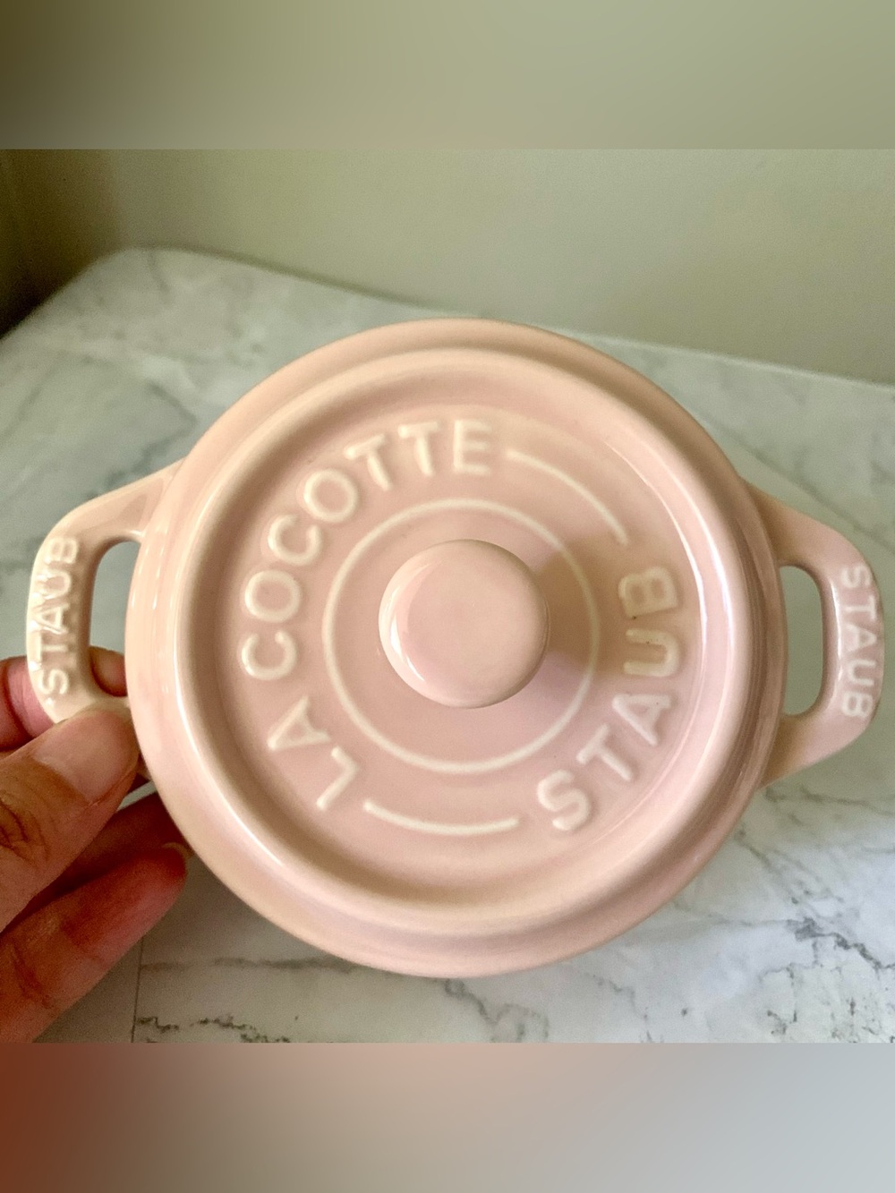 Staub Mini Ceramic La Cocotte  0.2L 0.25Qt 10cm 4" - Lidded